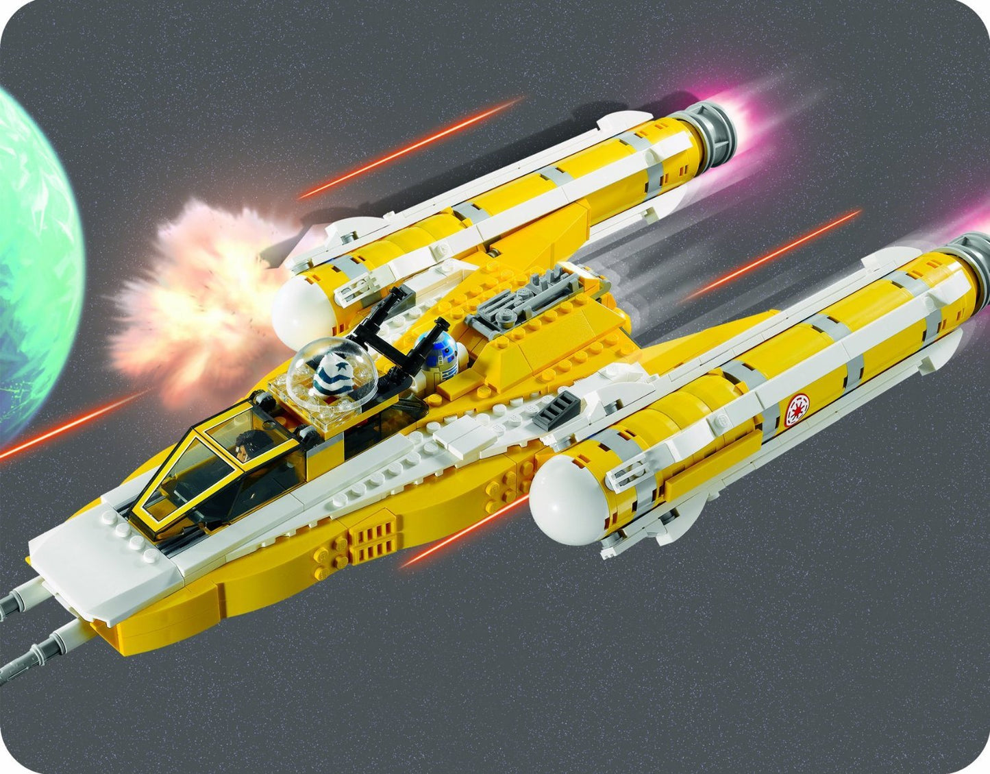 LEGO Star Wars Lego 8037 Anakin's Y-Wing Starfighter
