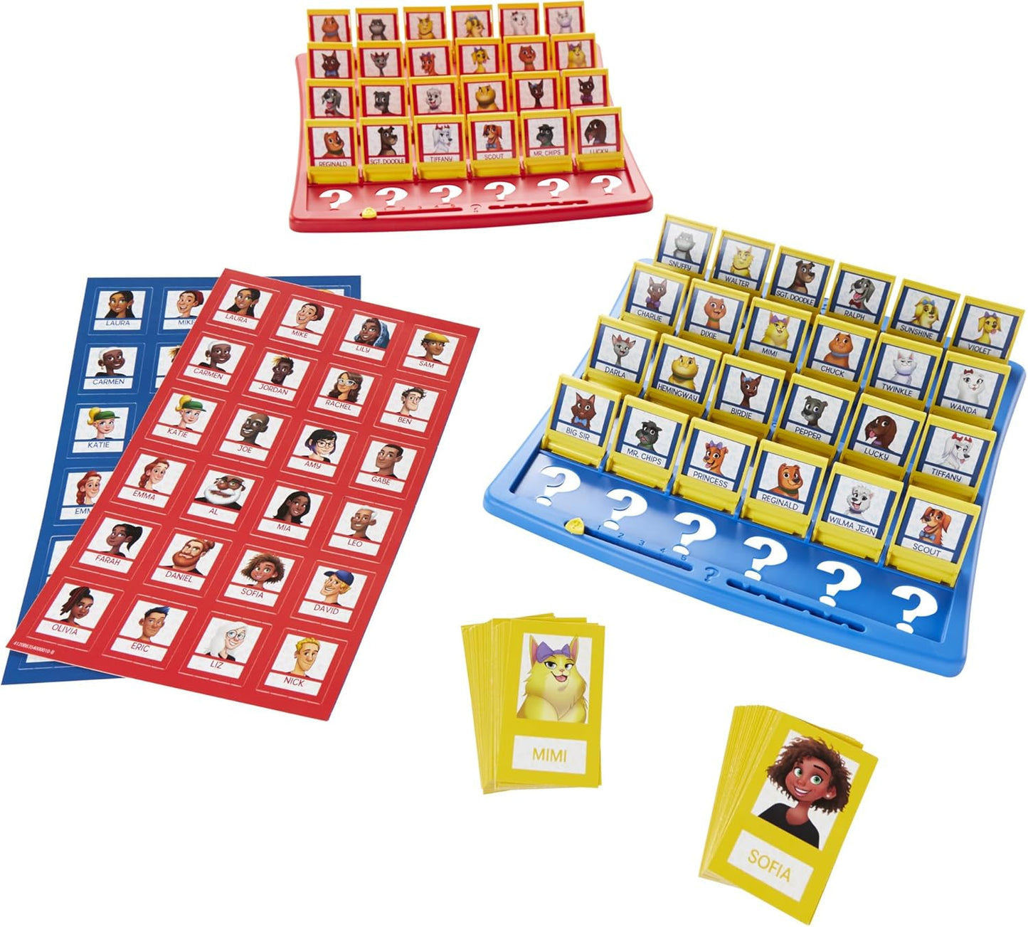 Hasbro Gaming Guess Who? People & Pets Edition A" Classic Guessing Game