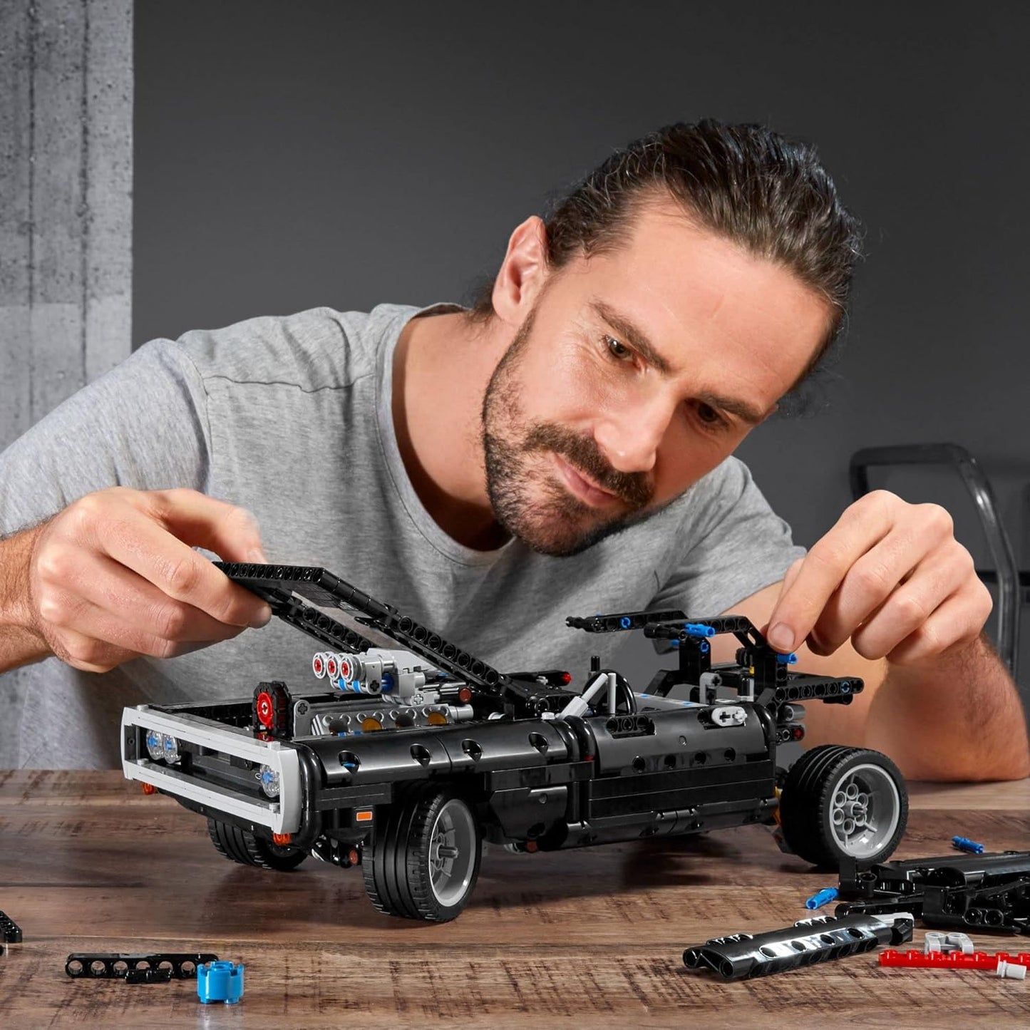 LEGO Technic Fast Furious Dom's Dodge Charger 42111 Building Toy - Racing Car Model