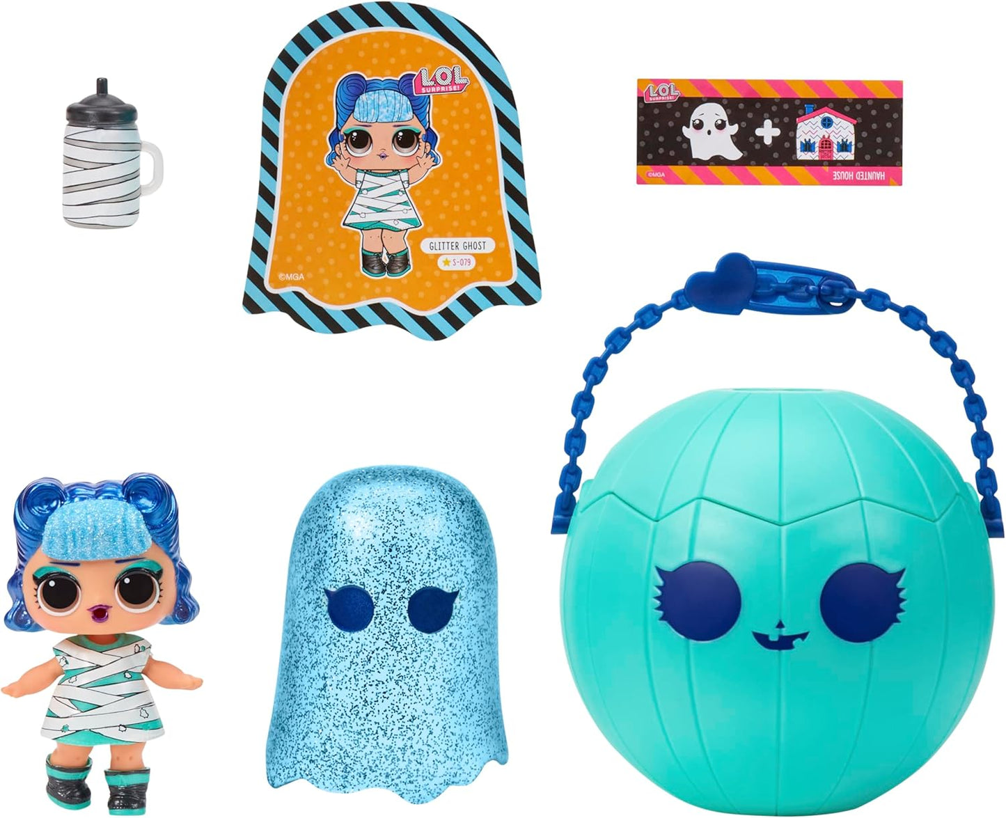 L.O.L. Surprise! LOL Surprise Surprise Spooky Party Tots Glitter Ghost Toy Gift Girls Age