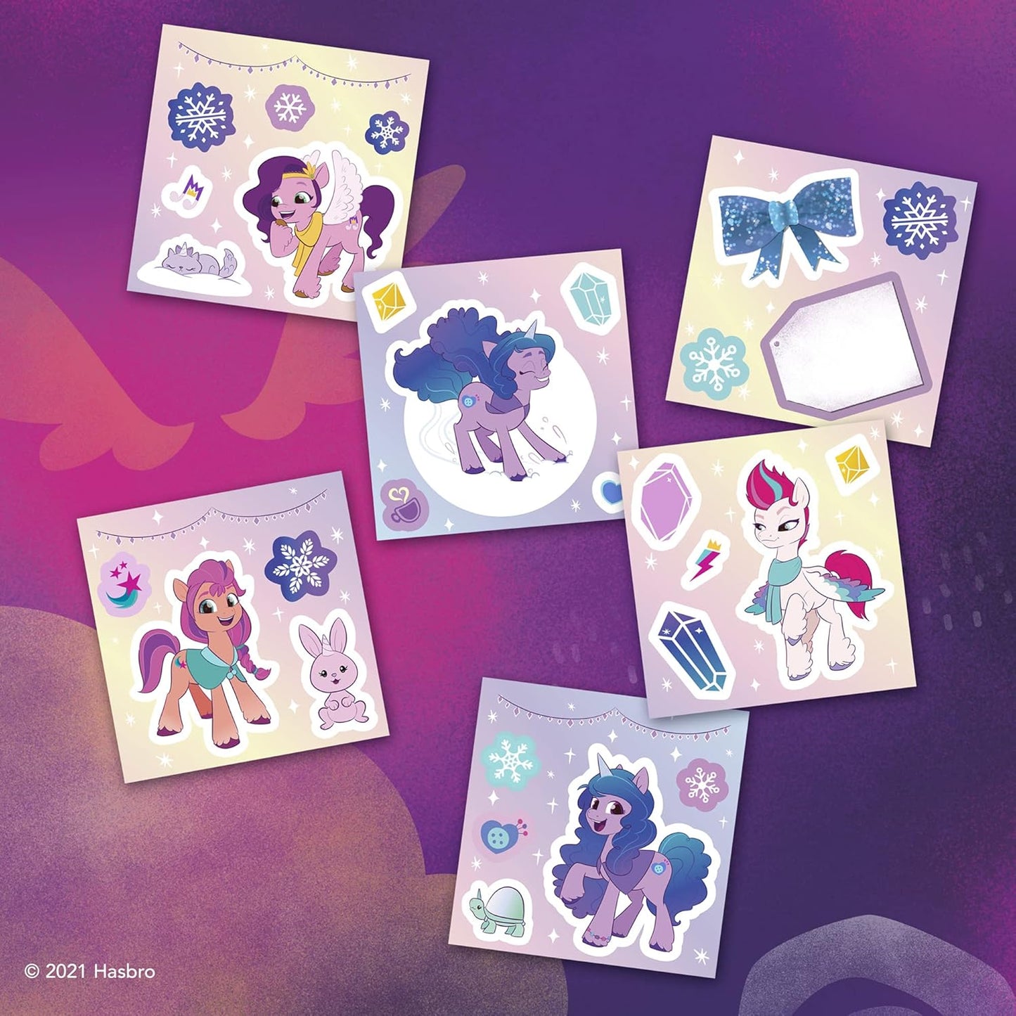 My Little Pony : A New Generation Snow Party Advent Calendar A" 25 Surprises & 16 Pony Figures – 25
