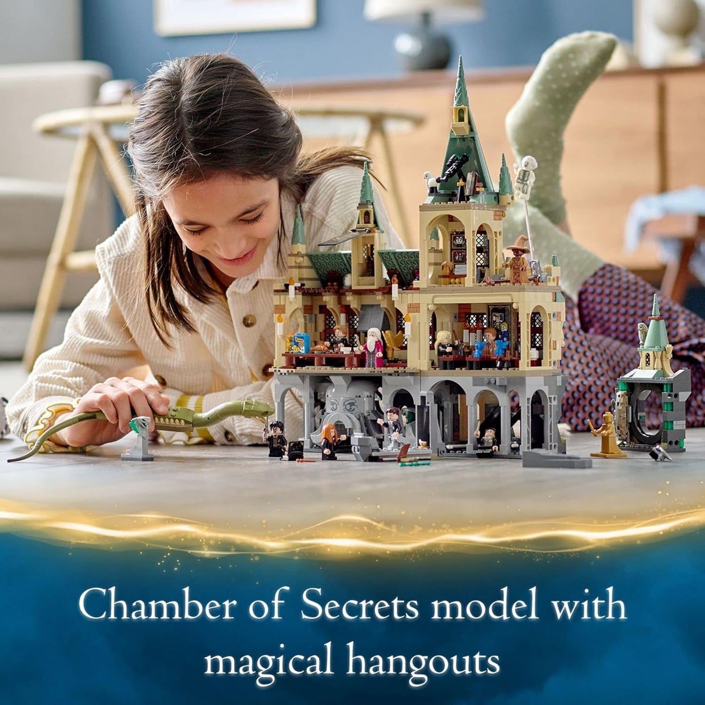 LEGO Harry Potter Hogwarts Chamber of Secrets 76389 Castle Toy with The Great Hall 20th