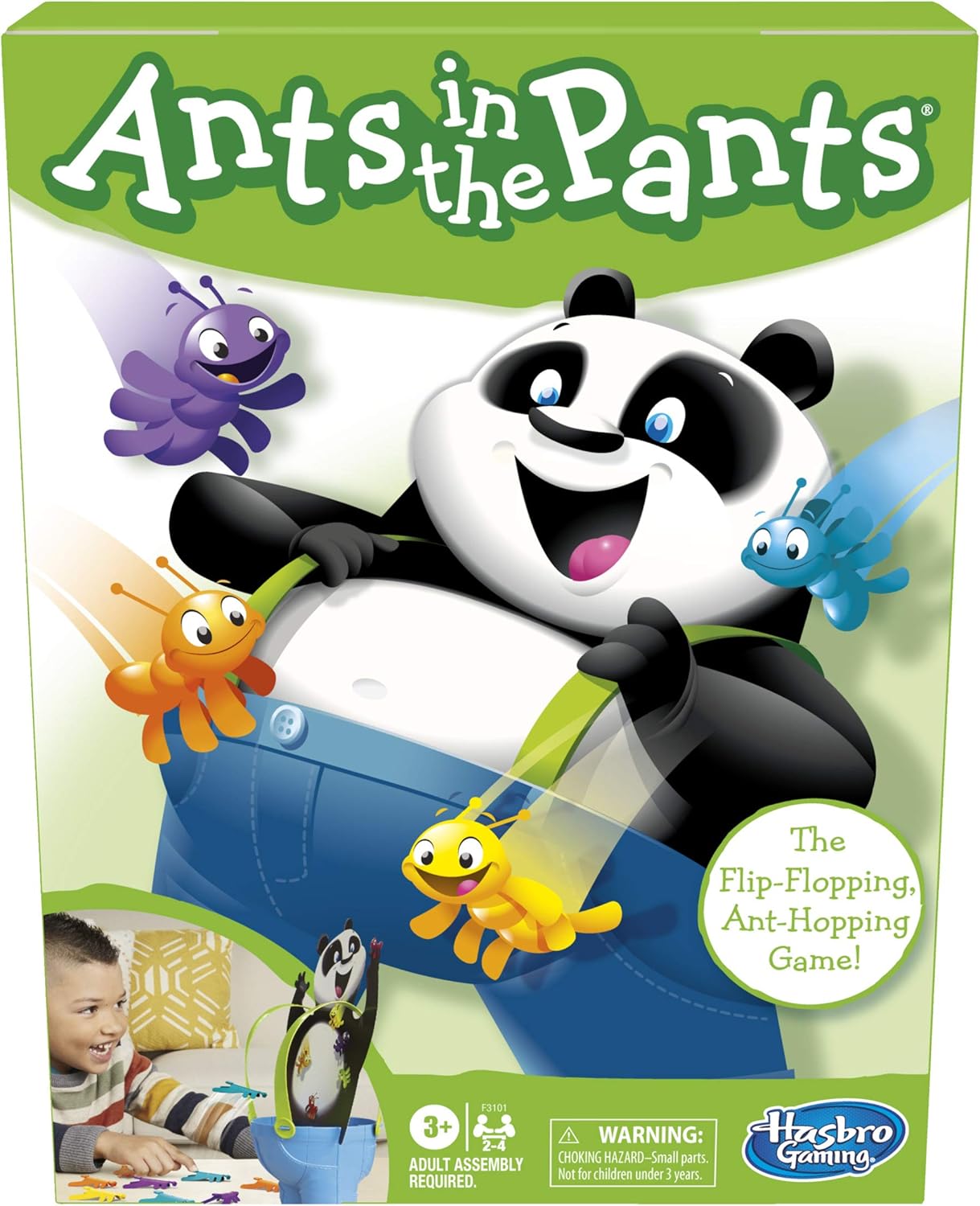Hasbro Gaming Ants in The Pants Preschool Game for Ages Fun Board Game