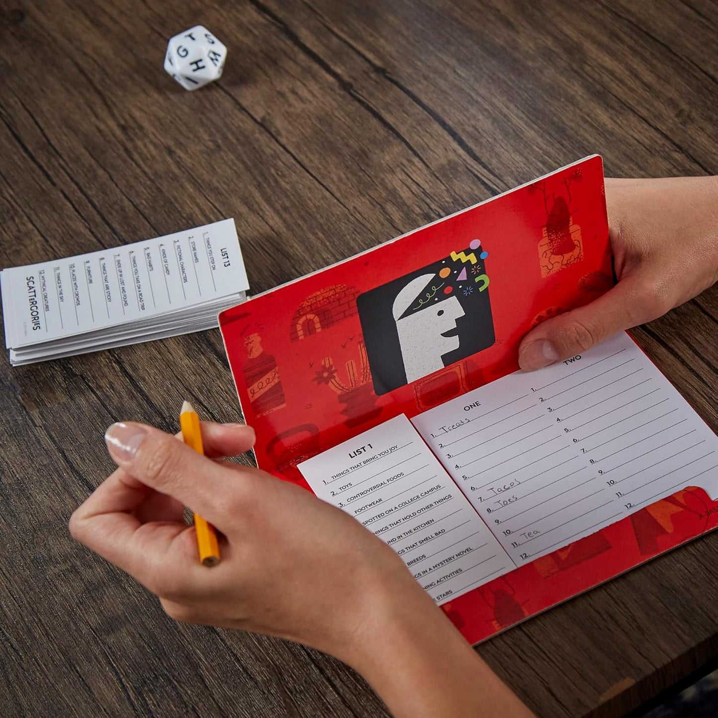 Hasbro Gaming Scattergories Classic Game Party Game and Teens Ages 13 and up Board Game
