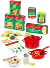 Melissa & Doug Melissa Doug Prepare Serve Pasta Play Food Set