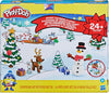 Play-Doh Advent Calendar Toy for 3 Years and Up with Over 24 Surprise Playmats and 24