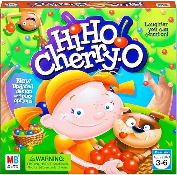 Hasbro Gaming Hi Ho Cherry-O Board Game for 2 to 4 Players Amazon
