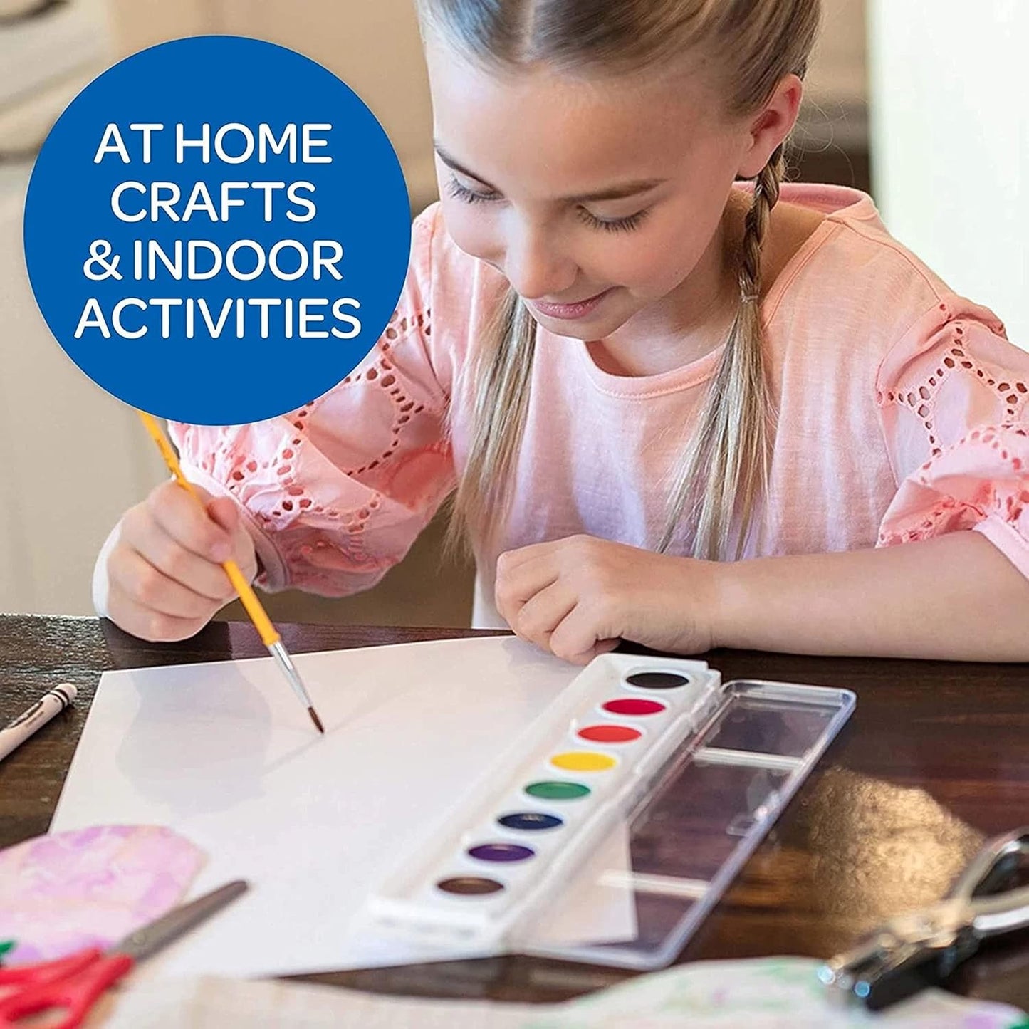Crayola Washable Watercolor Paint Set A" 12-Pack 8 Colors Each – 12