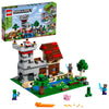 LEGO Minecraft The Crafting Box 3.0 21161 Minecraft Brick Construction Toy and Minifigures Castle and Farm Building Set