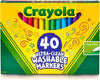 Crayola Ultra Clean Fine Line Washable Markers 40ct Colored Markers for Fine Tip Coloring
