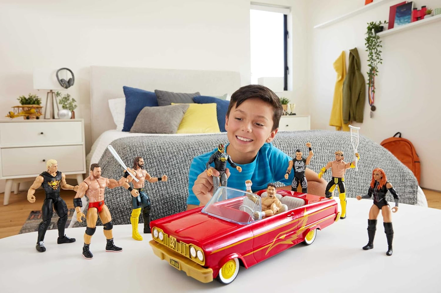 Mattel WWE Action Figure Toy Vehicle