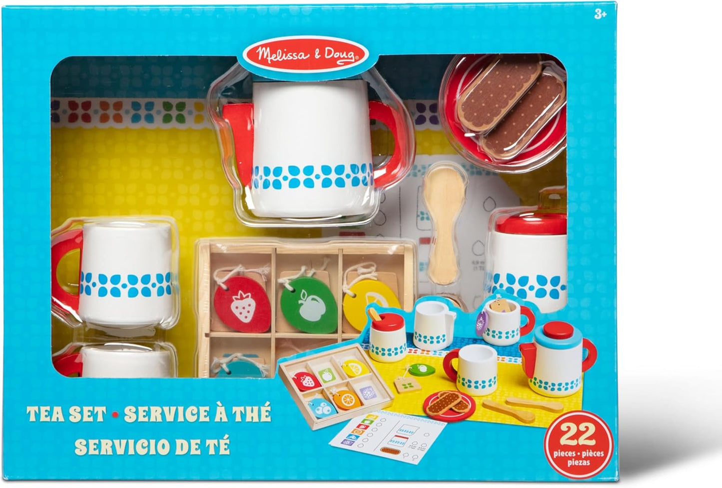 Melissa & Doug Melissa Doug Smoothie Maker Blender Set with Play Food - 22 Pieces