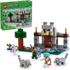 LEGO Minecraft The Wolf Stronghold Fortress Playset Video Game Toy for Boys and Girls Action Packed Castle Building Set