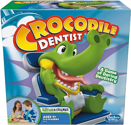 Hasbro Gaming Crocodile Dentist Board Game Ages 4 And Up Amazon