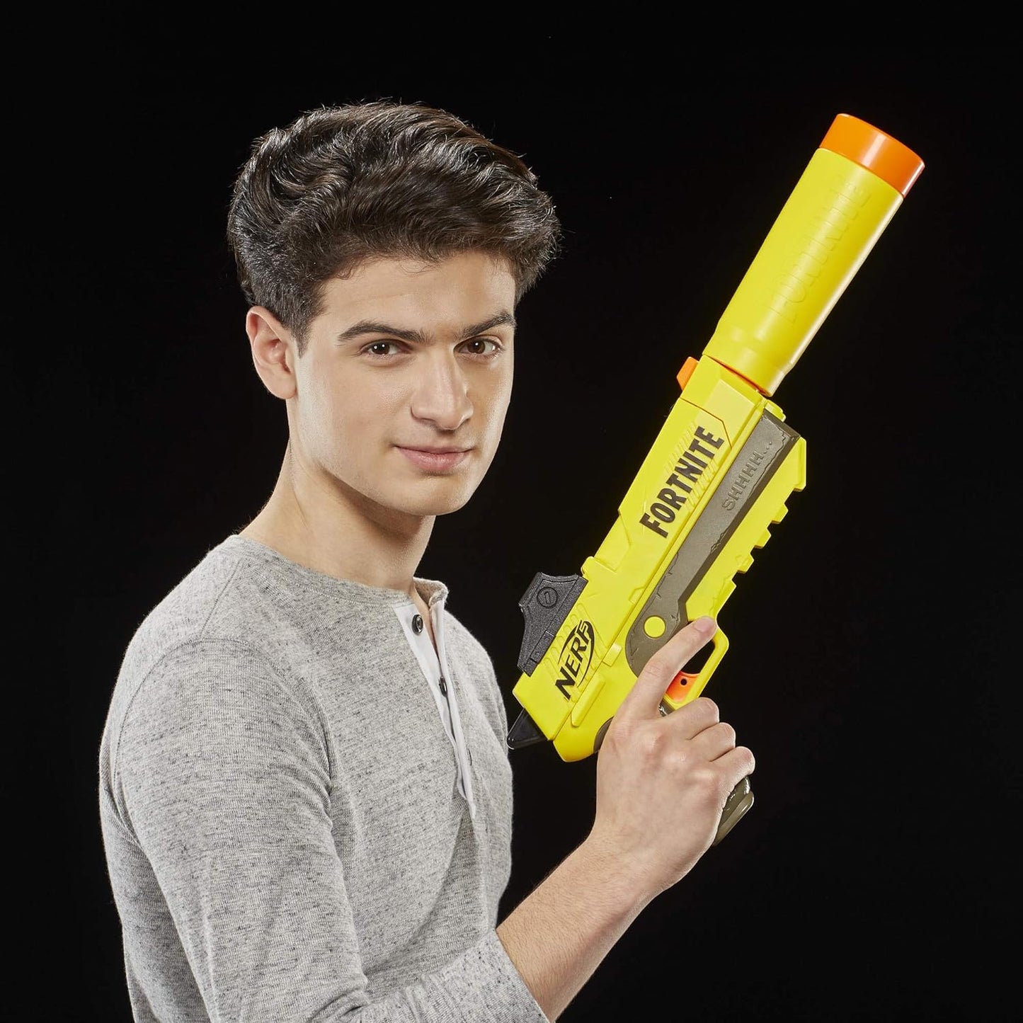 Nerf Fortnite SP-L Elite Dart Blaster A" Detachable Barrel & 6-Dart Capacity – 6