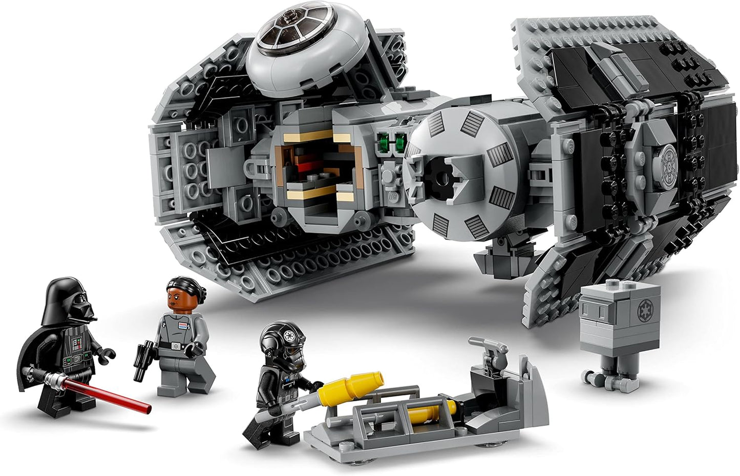 LEGO Star Wars TIE Bomber Model Building Kit Star Wars Toy Starfighter with Gonk Droid