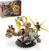 LEGO Marvel Spider-Man vs. Sandman Final Battle Building Toy Set with Spider-Man Figure