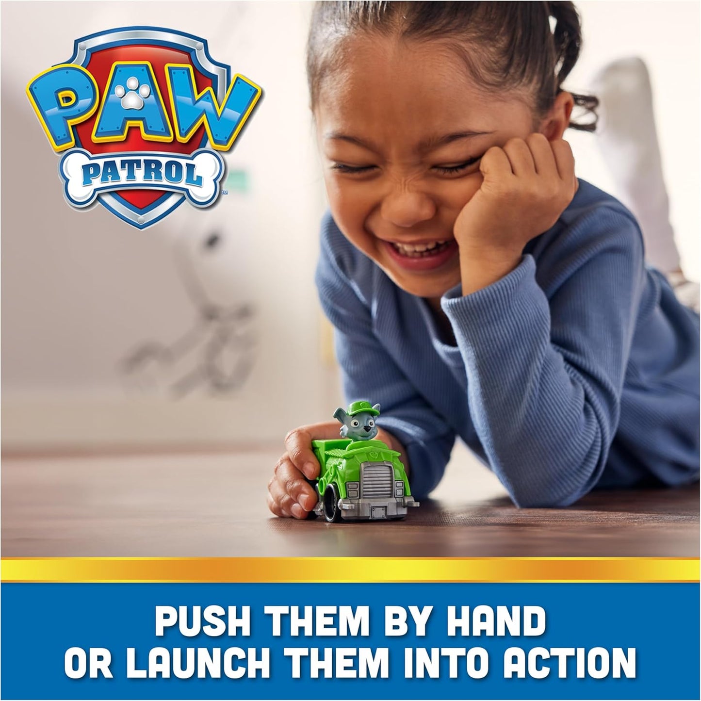 Paw Patrol Pup Squad Racers 6-Piece Vehicle Gift Set for Boys Girls