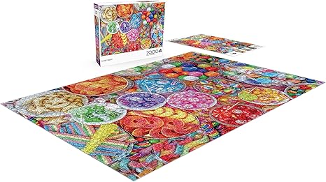 Buffalo Games Buffalo - Lars Stewart - Candy Party - 2000 Piece Jigsaw Puzzle