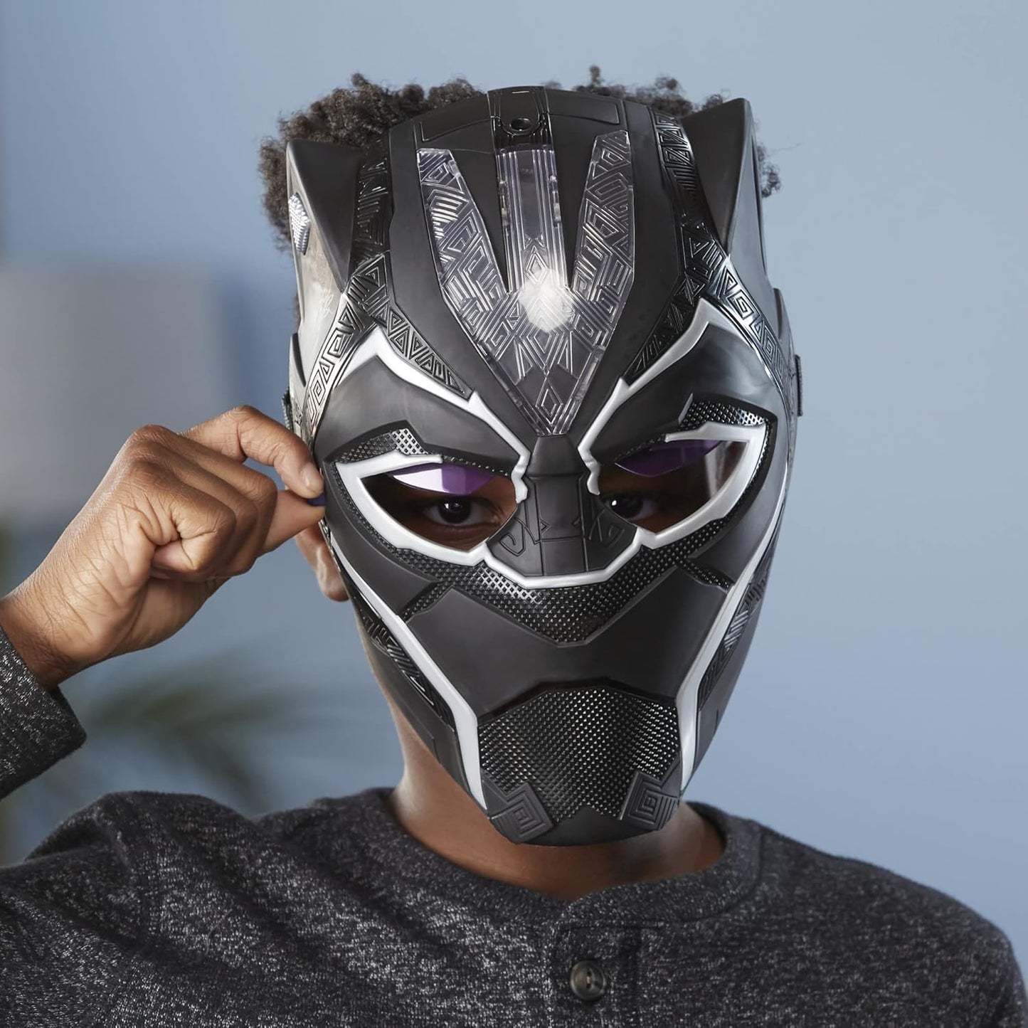 Marvel Black Panther Studios Legacy Collection Black Panther Vibranium Power FX Mask