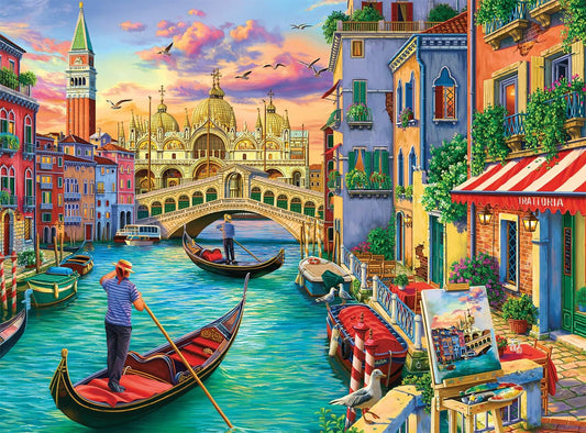 Buffalo Games Buffalo - Image World - Sights of Venice - 1000 Piece Jigsaw Puzzle