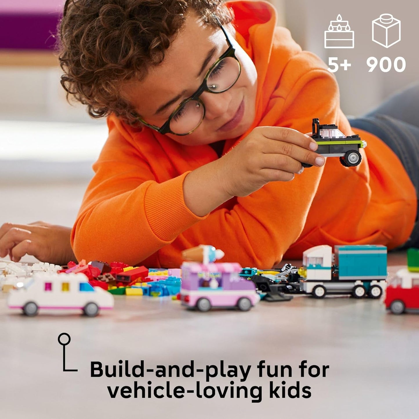 LEGO Classic Creative Vehicles A" Colorful Building Kit