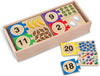 Melissa & Doug Melissa Doug Self-Correcting Wooden Number Puzzles With Storage Box 40 pcs