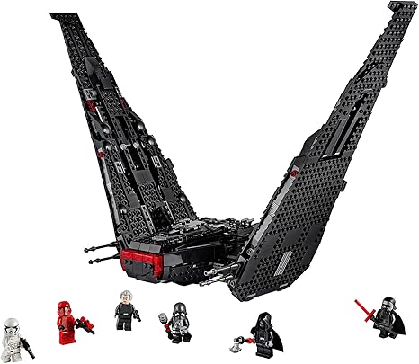 LEGO Star Wars The Rise of Skywalker Kylo Ren's Shuttle 75256 Star Wars Shuttle Action