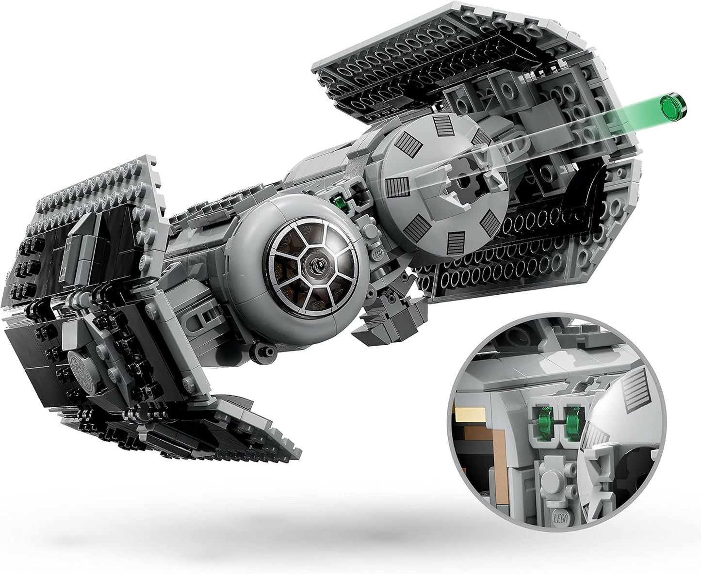 LEGO Star Wars TIE Bomber Model Building Kit Star Wars Toy Starfighter with Gonk Droid