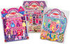 Melissa & Doug Melissa Doug Puffy Sticker Set Dress-Up Princess Mermaid - 208 Reusable -