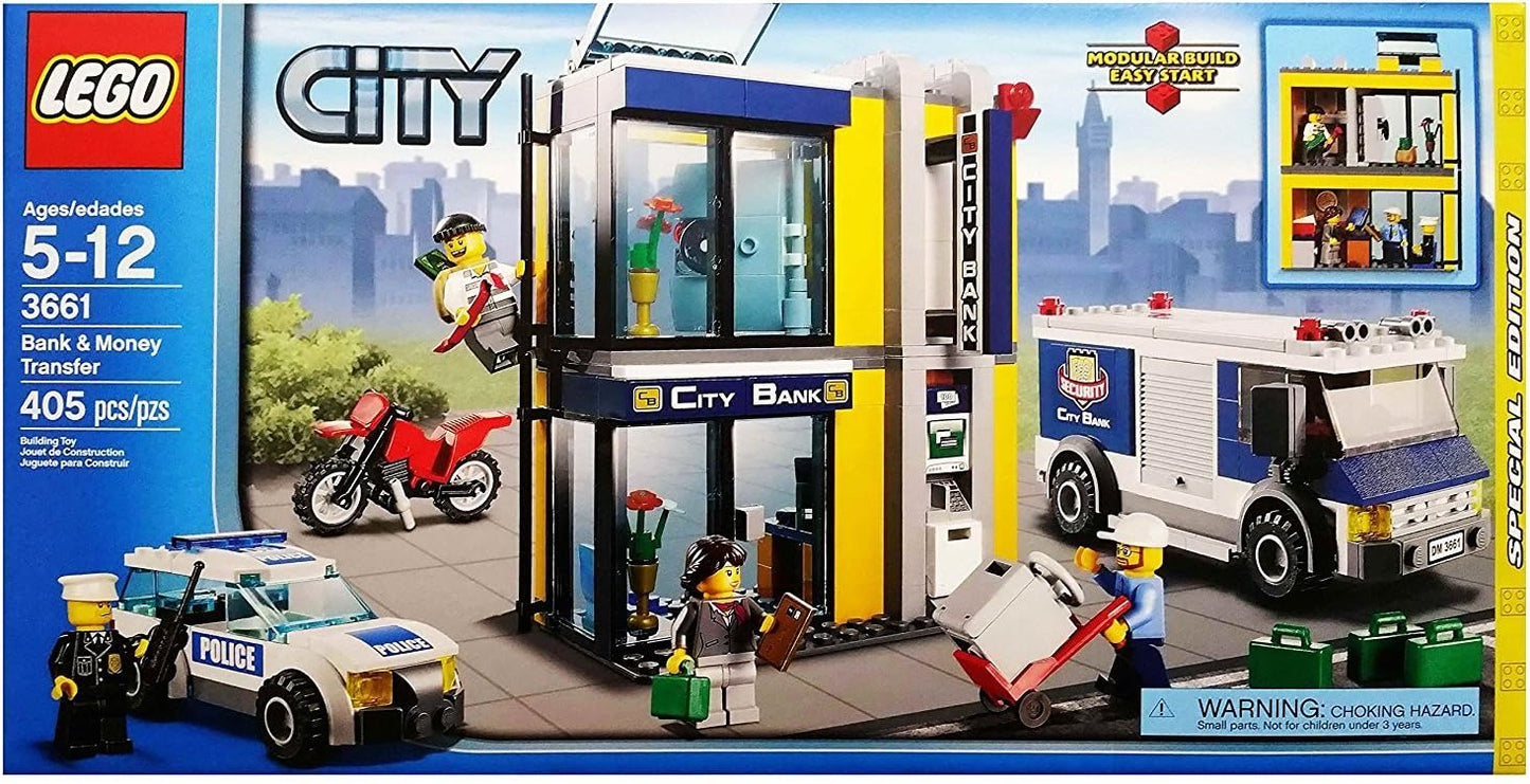 LEGO City Set 3661 Bank Money Transfer