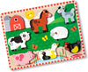 Melissa & Doug Melissa Doug Farm Wooden Chunky Puzzle 8 pcs - FSC Certified