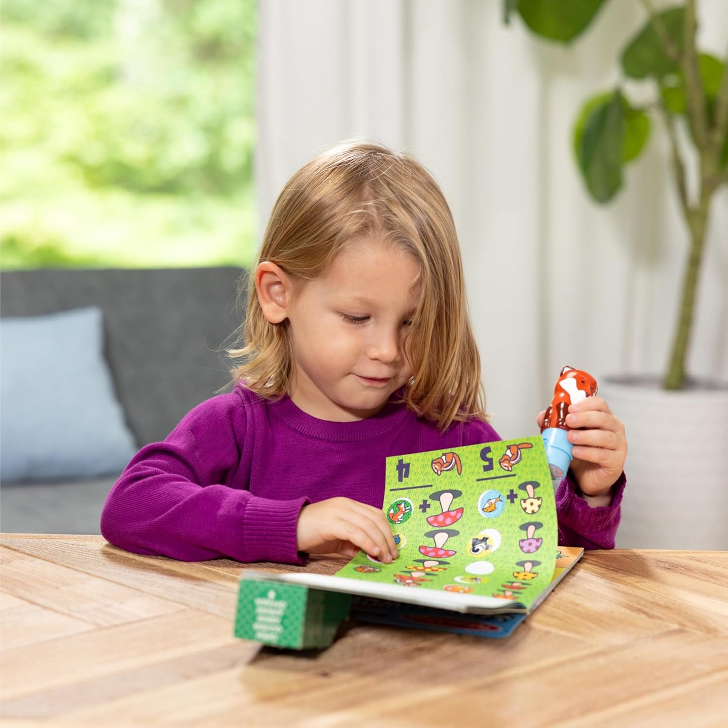 Melissa & Doug Melissa Doug Sticker Wowa 24-Page Activity Pad and Sticker Stamper 300