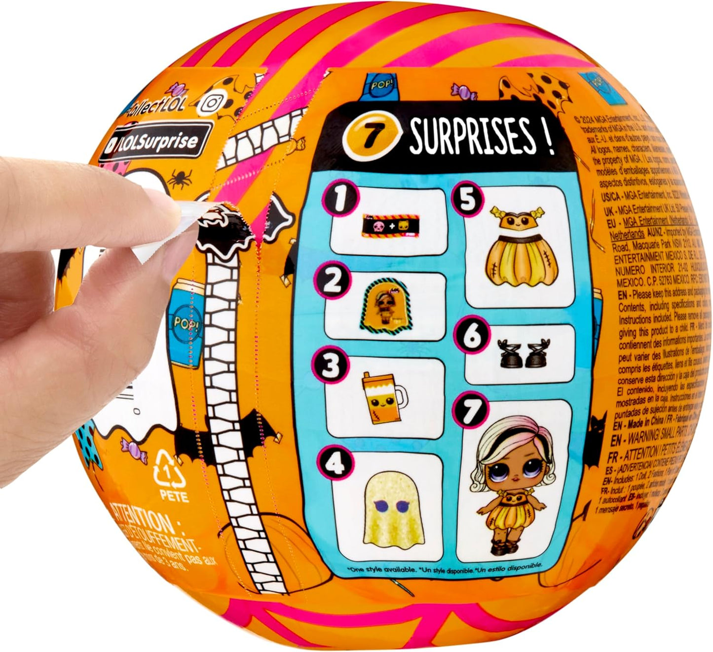 L.O.L. Surprise! LOL Surprise Surprise Spooky Party Tots Pumpkin Pretty Toy Gift Girls Age