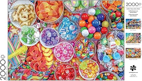 Buffalo Games Buffalo - Lars Stewart - Candy Party - 2000 Piece Jigsaw Puzzle