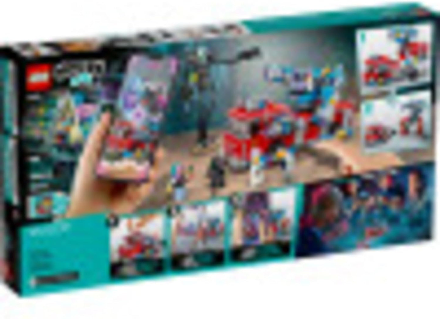 LEGO Hidden Side Phantom Fire Truck 3000 70436 Augmented Reality AR Fire Truck Toy