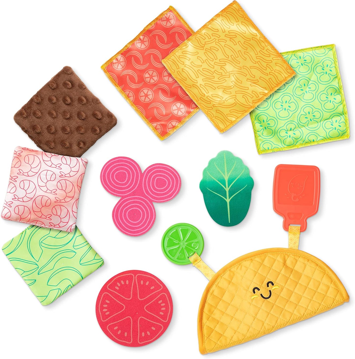 Melissa & Doug Melissa Doug Multi-Sensory Soft Taco Fill Spill Infant For Babies Baby For