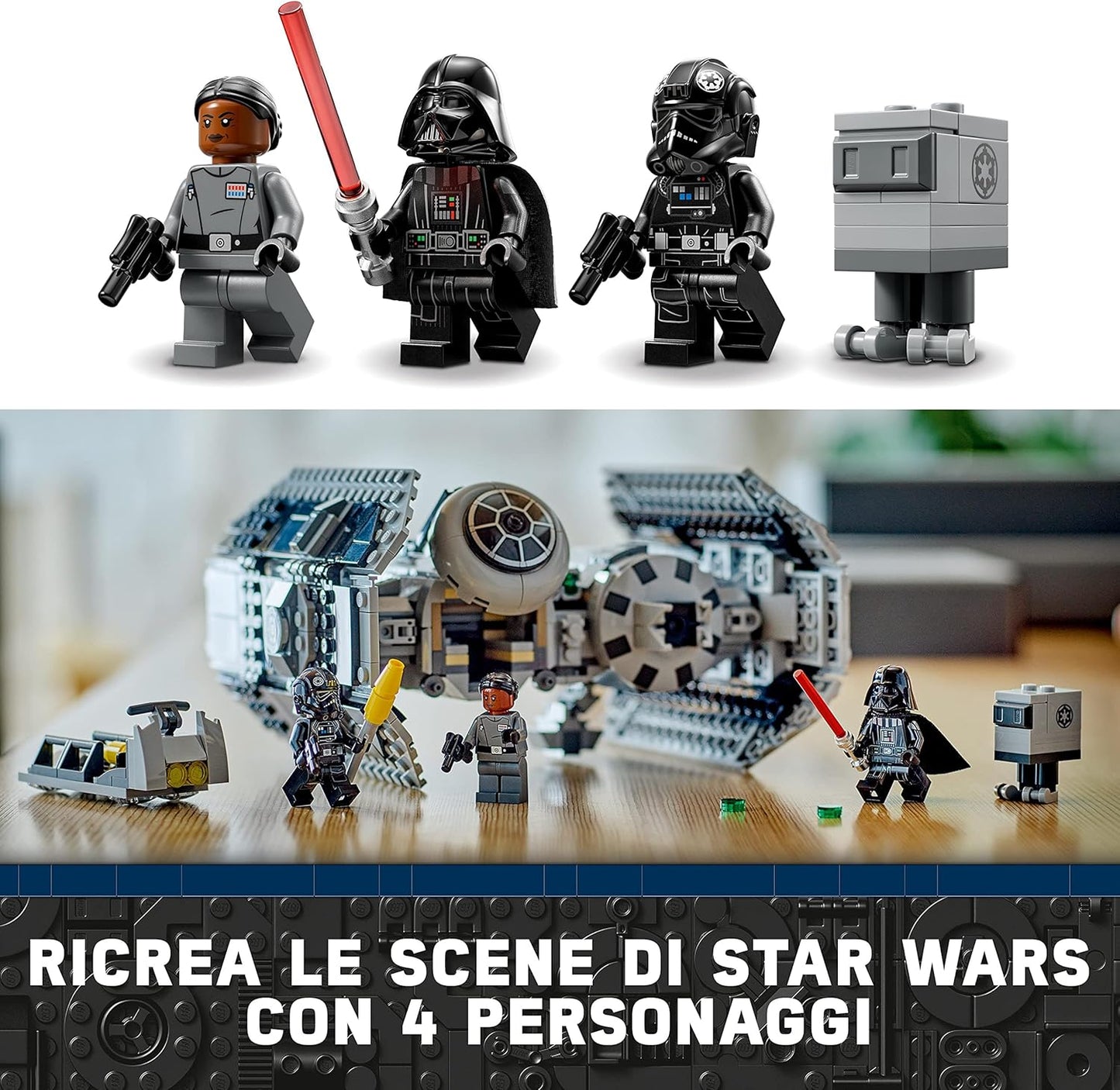 Star Wars LEGO TIE Bomber (75347) - Toy Blocks for Ages 9+ – 75347