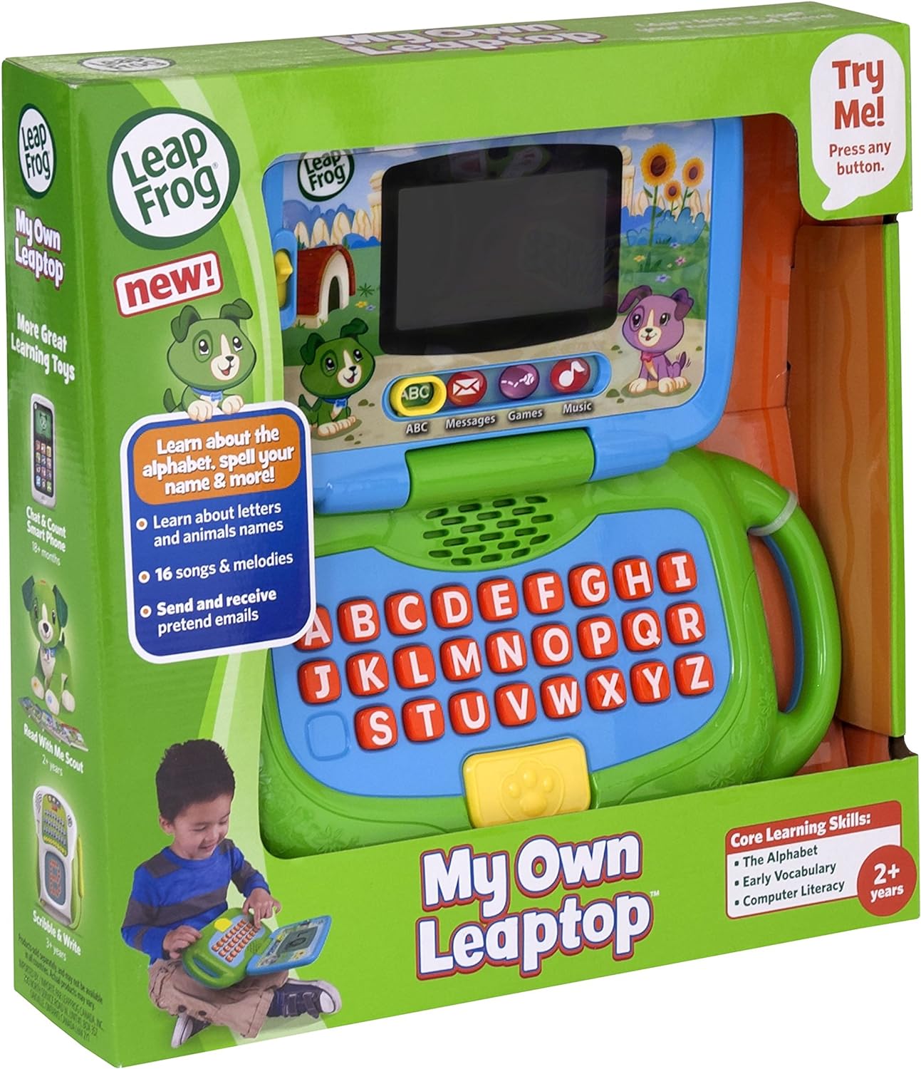 LeapFrog My Own Leaptop green