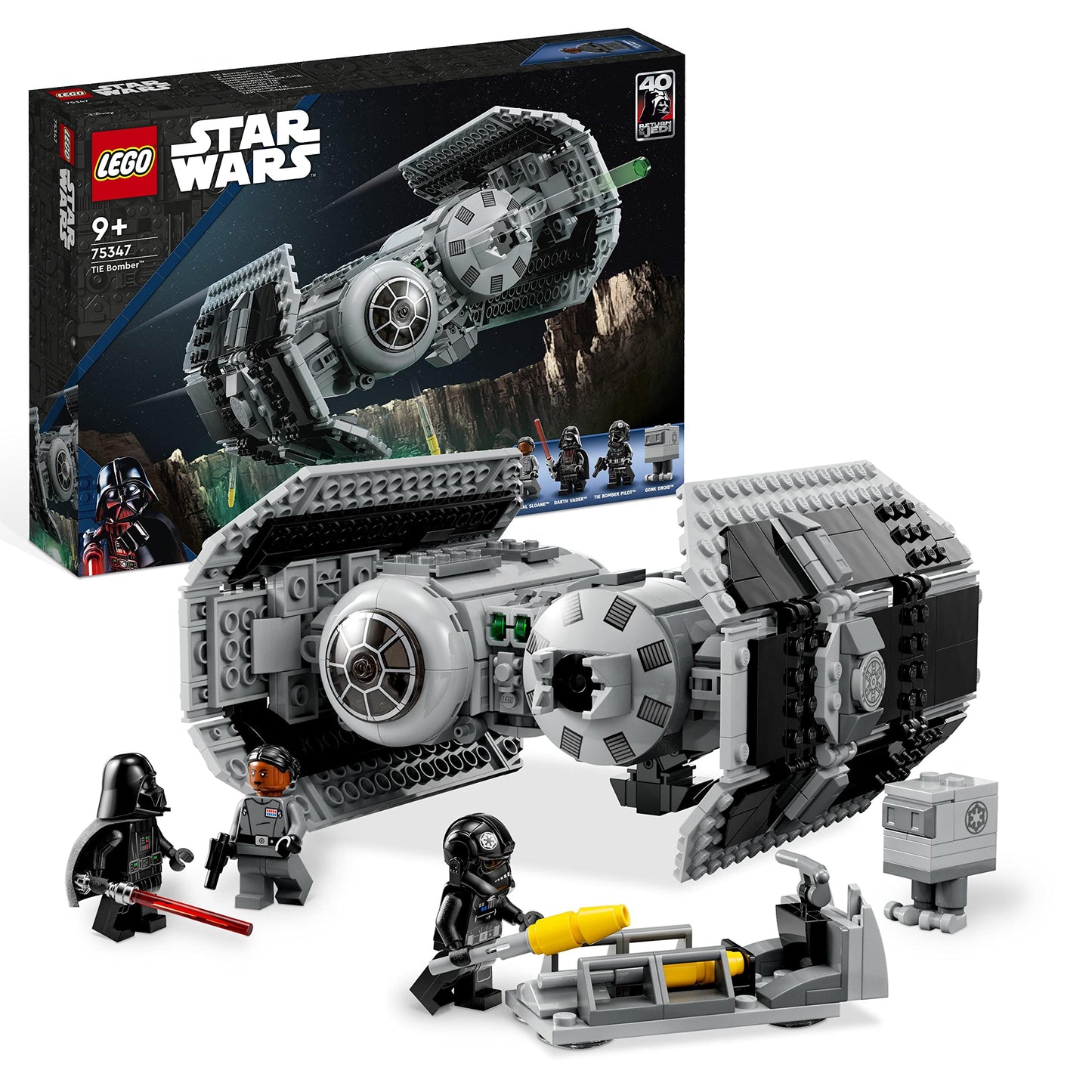Star Wars LEGO TIE Bomber (75347) - Toy Blocks for Ages 9+ – 75347
