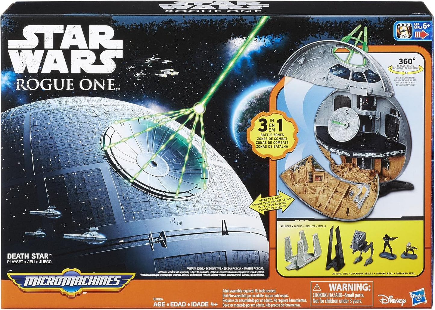 Star Wars : Rogue One Micro Machines Death Star Playset