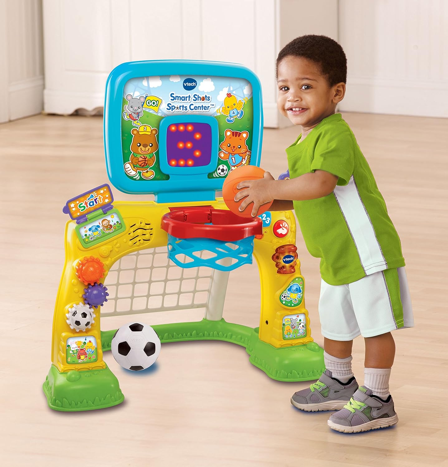 VTech Smart Shots Sports Center Frustration Free Packaging Yellow Standard