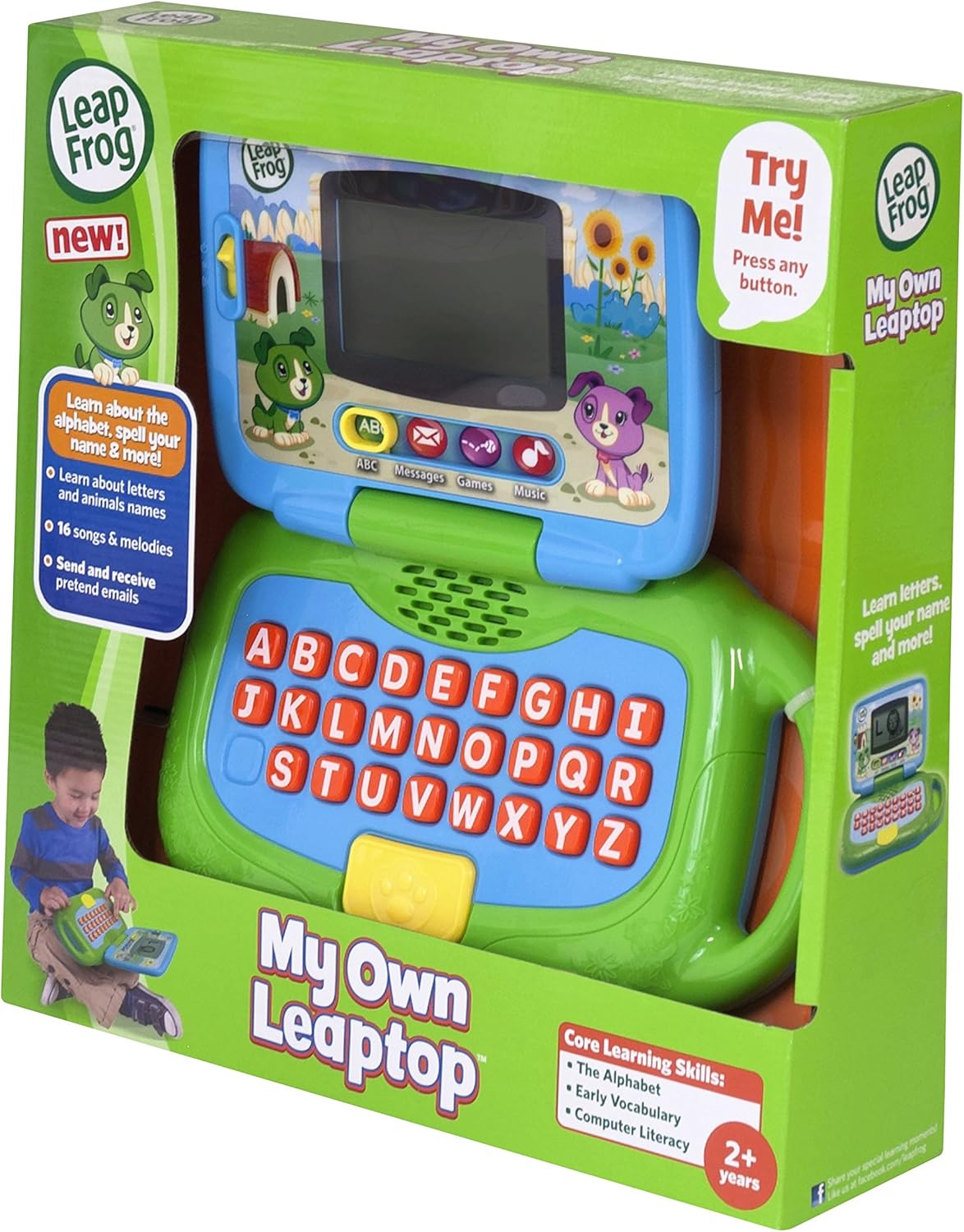 LeapFrog My Own Leaptop green