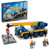 LEGO 60324 City Off-Road Crane Crane and Truck Toy with Hooks Buildable Vehicle