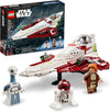 LEGO Star Wars OBI-Wan Kenobi's Jedi Starfighter 75333 Building Toy Set - Features