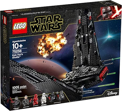 LEGO Star Wars The Rise of Skywalker Kylo Ren's Shuttle 75256 Star Wars Shuttle Action