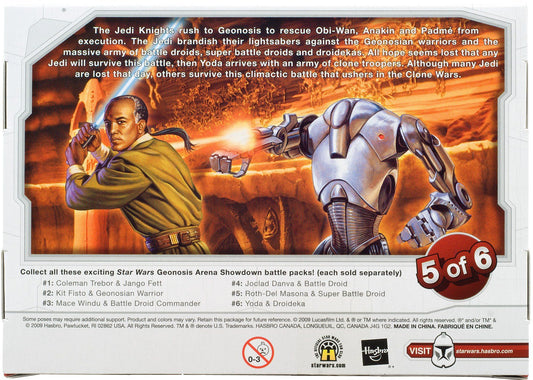 STAR WARS Geonosis Arena Showdown Roth-del Masona Super Battle Droid