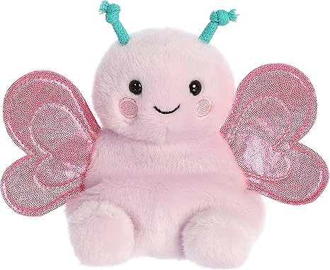 Aurora Adorable Palm Palsa Petunia Butterflya Stuffed Animal - Pocket-Sized Play -