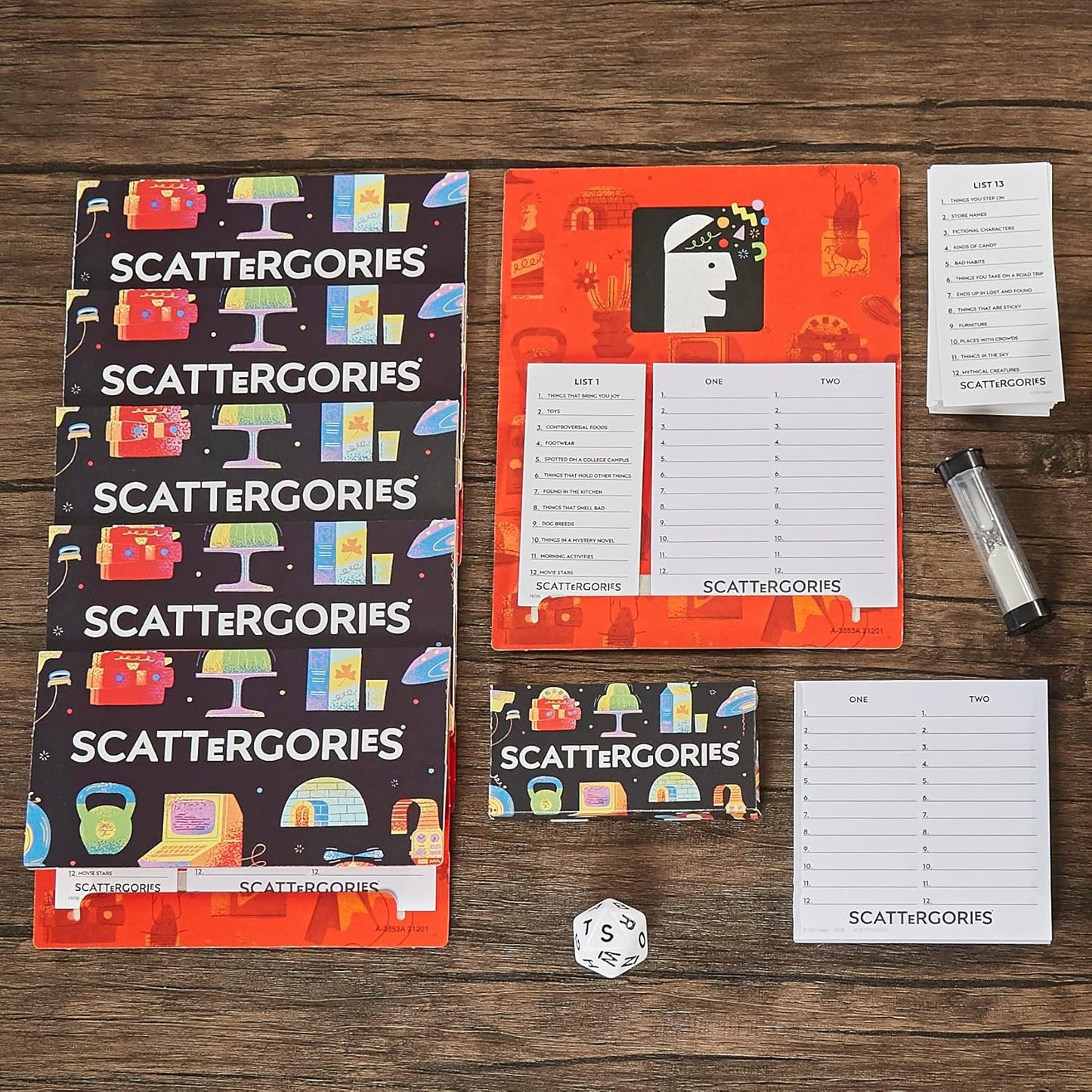 Hasbro Gaming Scattergories Classic Game Party Game and Teens Ages 13 and up Board Game