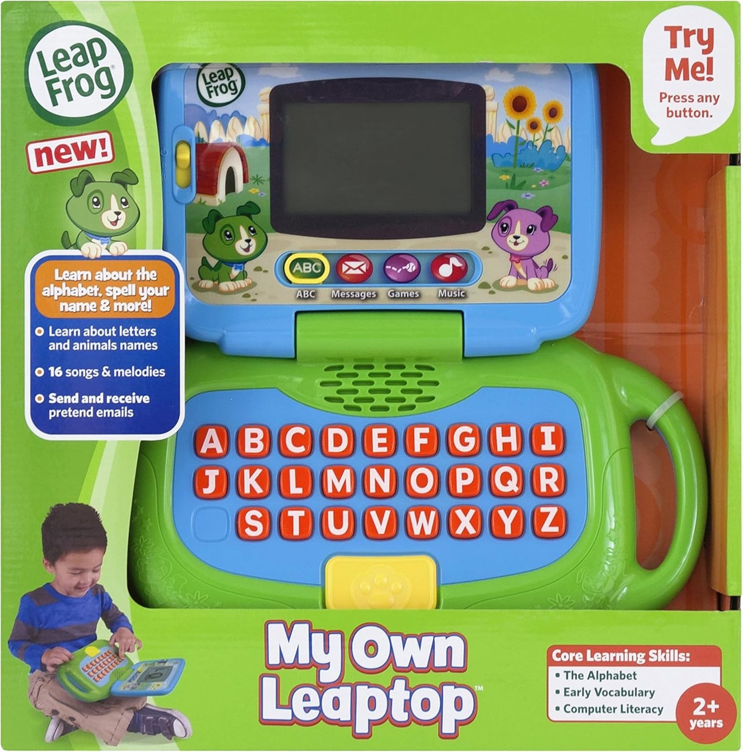 LeapFrog My Own Leaptop green